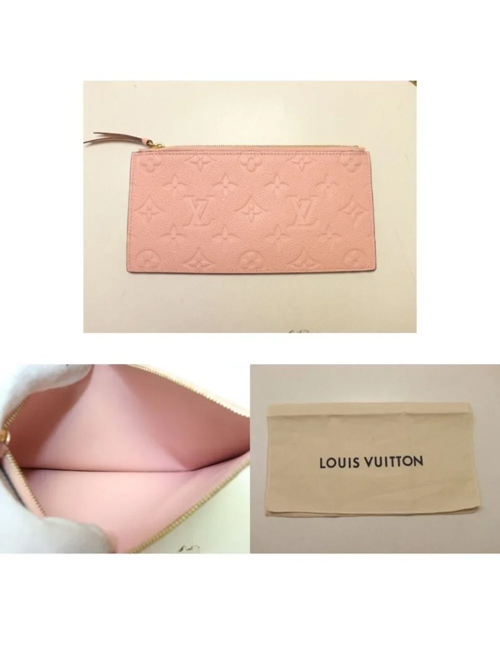 Louis Vuitton Monogram Empreinte Pochette Felicie Chain Wallet Shoulder Bag